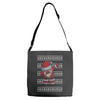 ugly santa dabbing Adjustable Strap Totes