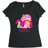 strawberry shortcake Women's Triblend Scoop T-shirt