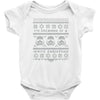 white christmas Baby Bodysuit