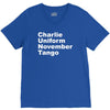 charlie uniform november tango V-Neck Tee
