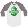 Preggosaurus Egg Funny 3/4 Sleeve Shirt