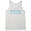 west ham in the blood retro style new Tank Top