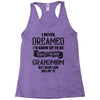 Perfect Freakin Grandmom Racerback Tank