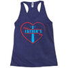 happy father's day Racerback Tank