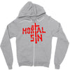 vintage Zipper Hoodie