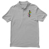 Pride Floral LGBT Colors Polo Shirt