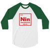 89 nin nintendium 189 3/4 Sleeve Shirt
