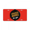 CRACKER BARREL License Plate