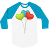 ballon color full 3/4 Sleeve Shirt
