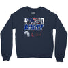 proud army dad Crewneck Sweatshirt