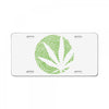 cannabis finger printing License Plate