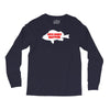 funny size does matter fishing fish holiday jarvis reel rod line sinke Long Sleeve Shirts