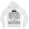 queens are born in november (2) Zipper Hoodie
