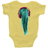 headphones girl Baby Onesie