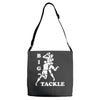 rugby big tackle Adjustable Strap Totes