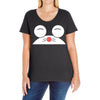 Doraemon Ladies Curvy T-Shirt