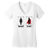 Your Wife < My Wife Women's V-Neck T-Shirt