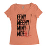 eeny meeny miny moe Women's Triblend Scoop T-shirt