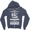Never Underestimate A Grandpa With An Engineering Degree Zipper Hoodie