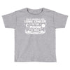 I Love Someone with Lung Cancer to The Moon and Back to Infinity Toddler T-shirt