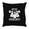 ancient swole'd dragon Throw Pillow