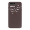 janus molecule funny retro tv utopia fashion science series iPhone 7 Plus Case