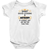 Smart Good Looking Actuary Doesnt Get Better Than Baby Onesie