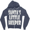 santa's little helper Zipper Hoodie