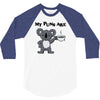 my puns are koala tee 3/4 Sleeve Shirt