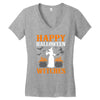 halloween2 Women's V-Neck T-Shirt