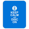 keep calm and disc golf on target frisbee basket Mousepad