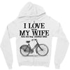 i love when my wife lets me buy another bike Zipper Hoodie