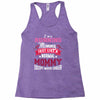 running mommy white Racerback Tank