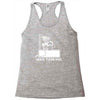 man tasking Racerback Tank