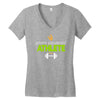 plant powered athlete Women's V-Neck T-Shirt