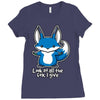 all the fox special Ladies Fitted T-Shirt