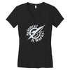 science it works Women's V-Neck T-Shirt