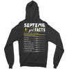 September Girl Facts Libra Zipper Hoodie