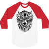 wolf 3/4 Sleeve Shirt