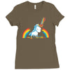 rainbow chainsaw massacre Ladies Fitted T-Shirt