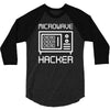 microwave hacker 3/4 Sleeve Shirt
