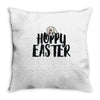 hoppy easter Throw Pillow