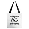 mermaid hair don't care Tote Bags