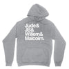 a litle life book white logo Unisex Hoodie