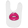 lips shiny Baby Bibs