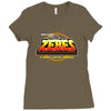 greetings from zebes Ladies Fitted T-Shirt