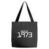 made in 1973 birthday celebration funny party Tote Bags