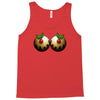 christmas pudding boobs funny Tank Top
