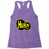 huh bang pow boom splat carto Racerback Tank