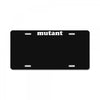 mutant License Plate
